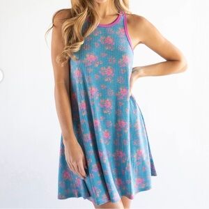 NWT NATURAL LIFE Floral Thermal Sleep Dress Size XS